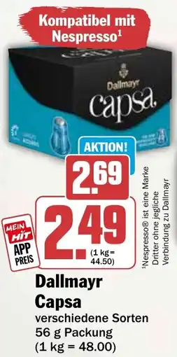 HIT Dallmayr Capsa Angebot