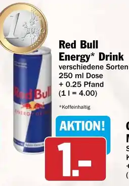 HIT Red Bull Energy Drink Angebot