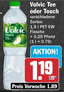 HIT Volvic Tee oder Touch Angebot