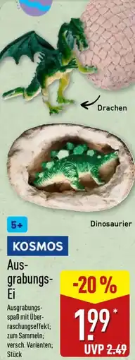Aldi Nord KOSMOS Ausgrabungs-Ei Angebot