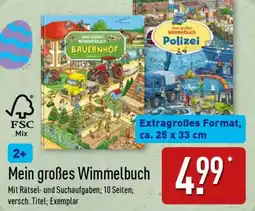 Aldi Nord Mein großes Wimmelbuch Angebot