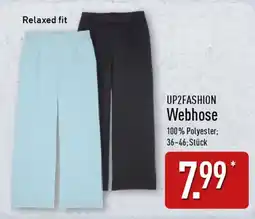 Aldi Nord UP2FASHION Webhose Angebot