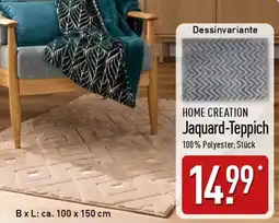 Aldi Nord HOME CREATION Jaquard-Teppich Angebot