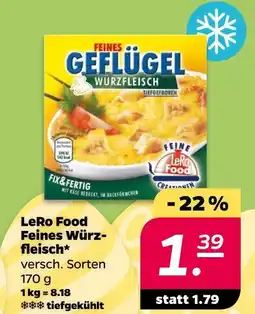 NETTO Lero food feines würzfleisch Angebot