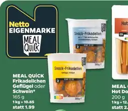 NETTO Meal quick frikadellen geflügel Angebot
