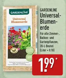 Aldi Nord GARDENLINE Universal- Blumenerde Angebot