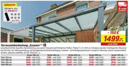 toom Baumarkt Terrassenüberdachung „Essence" Angebot