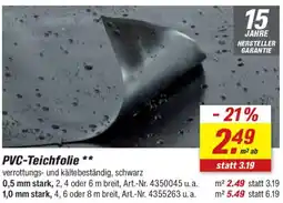 toom Baumarkt PVC-Teichfolie Angebot