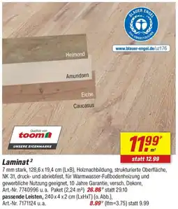 toom Baumarkt Laminat Angebot