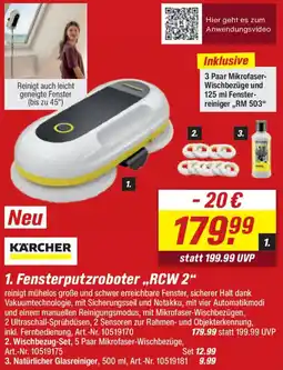 toom Baumarkt KARCHER Fensterputzroboter ,,RCW 2" Angebot