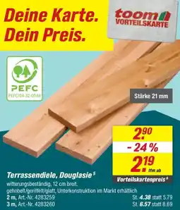toom Baumarkt Terrassendiele, Douglasie Angebot
