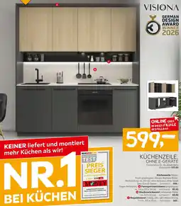 XXXLutz Küchenzeile, ohne e-geräte Angebot