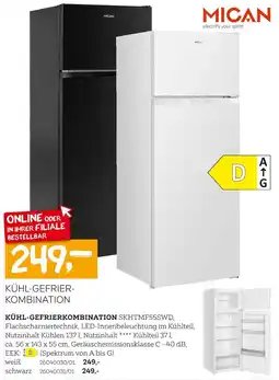 XXXLutz Mican Kühl-gefrierkombination Angebot