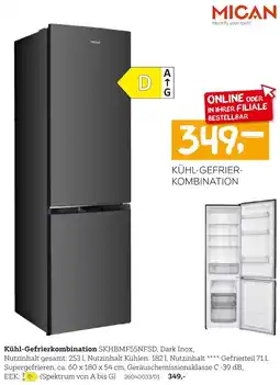 XXXLutz MICAN Kühl-Gefrierkombination Angebot