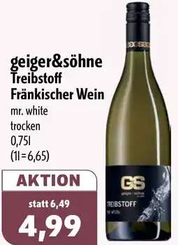 Aktiv Irma geiger&söhne Treibstoff Fränkischer Wein Angebot