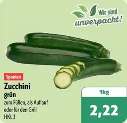 Aktiv Irma Spanien Zucchini grün Angebot