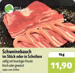 Aktiv Irma Schweinebauch im Stück oder in Scheiben Angebot