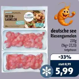 Aktiv Irma deutsche see Riesengarnelen Angebot