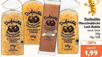 Aktiv Irma Dorfmühle Oberschwäbische Land-Nudeln Angebot