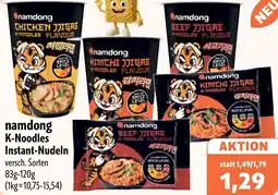 Aktiv Irma namdong K-Noodles Instant-Nudeln Angebot