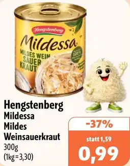 Aktiv Irma Hengstenberg Mildessa Mildes Weinsauerkraut Angebot