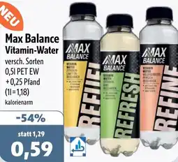 Aktiv Irma Max Balance Vitamin-Water Angebot