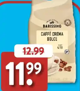 Aldi Süd Barissimo Caffè Crema Dolce Angebot