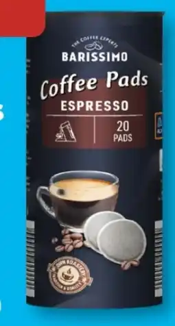 Aldi Süd Barissimo Kaffeepads Espresso Angebot