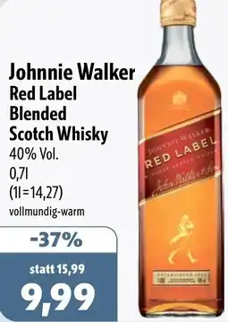 Aktiv Irma Johnnie Walker Red Label Blended Scotch Whisky Angebot
