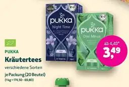 Biomarkt PUKKA Kräutertees Angebot