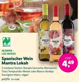 Biomarkt IRJIMPA- LAS MESAS Spanischer Wein Mantra Lokah Angebot