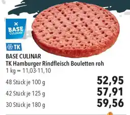 CITTI Markt BASE CULINAR TK Hamburger Rindfleisch Bouletten roh Angebot