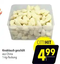 CITTI Markt Knoblauch geschält Angebot