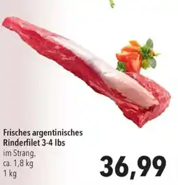 CITTI Markt Frisches argentinisches Rinderfilet 3-4 lbs Angebot