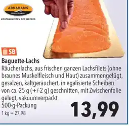 CITTI Markt ABRAHAMS Baguette-Lachs Angebot