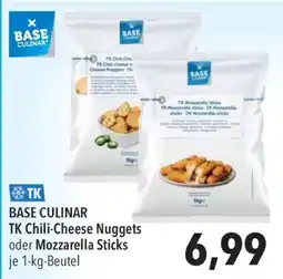 CITTI Markt BASE CULINAR TK Chili-Cheese Nuggets oder Mozzarella Sticks Angebot