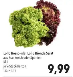 CITTI Markt Lollo Rosso oder Lollo Bionda Salat Angebot