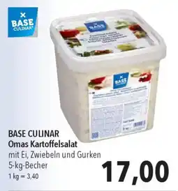 CITTI Markt BASE CULINAR Omas Kartoffelsalat Angebot
