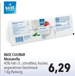 CITTI Markt BASE CULINAR Mozzarella Angebot
