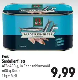 CITTI Markt Adria Sardellenfilets Angebot