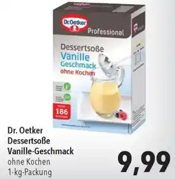 CITTI Markt Dr. Oetker Dessertsoße Vanille Geschmack Angebot