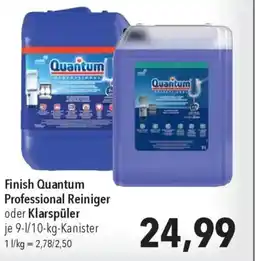 CITTI Markt Finish Quantum Professional Reiniger oder Klarspüler Angebot