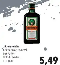 CITTI Markt Jägermeister Kräuterlikör Angebot