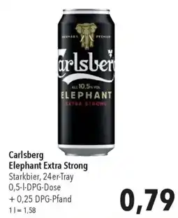 CITTI Markt Carlsberg Elephant Extra Strong Starkbier Angebot
