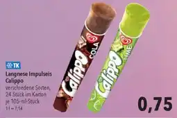 CITTI Markt Langnese Impulseis Calippo Angebot