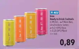 CITTI Markt bree Ready to Drink Cocktails Angebot