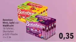 CITTI Markt Berentzen Minis, Apfel oder Waldfrucht Angebot