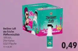 CITTI Markt Berliner Luft der frische Pfefferminzlikör Angebot