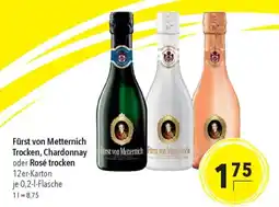 CITTI Markt Fürst von Metternich Trocken, Chardonnay oder Rosé trocken Angebot