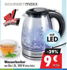Mäc Geiz GOURMETmaxx Wasserkocher Angebot